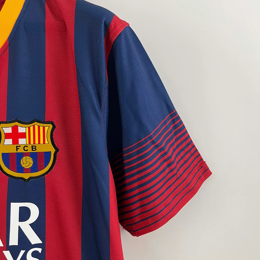2013/2014 Retro Barcelona Home Football Shirt 1:1 Thai Quality - Image 7