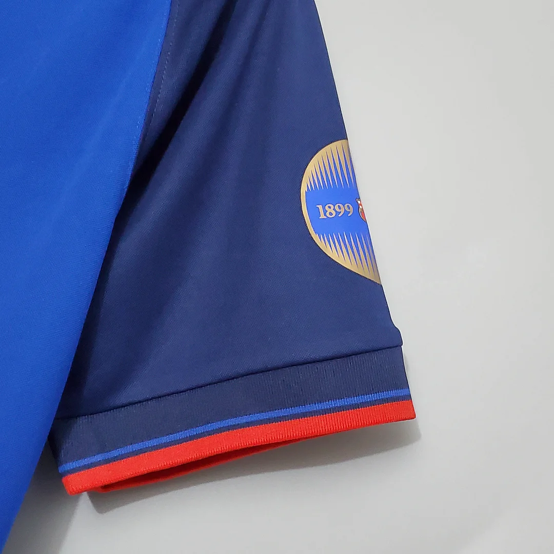 1999/2000 Retro Barcelona Home 100th Anniversary Version Football Shirt 1:1 Thai Quality - Image 7