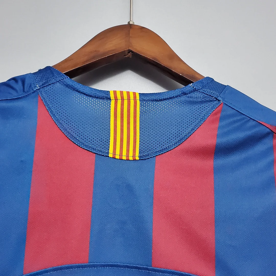 2005/2006 Retro Barcelona Home Football Shirt UEFA Champions League 1:1 Thai Quality - Image 6