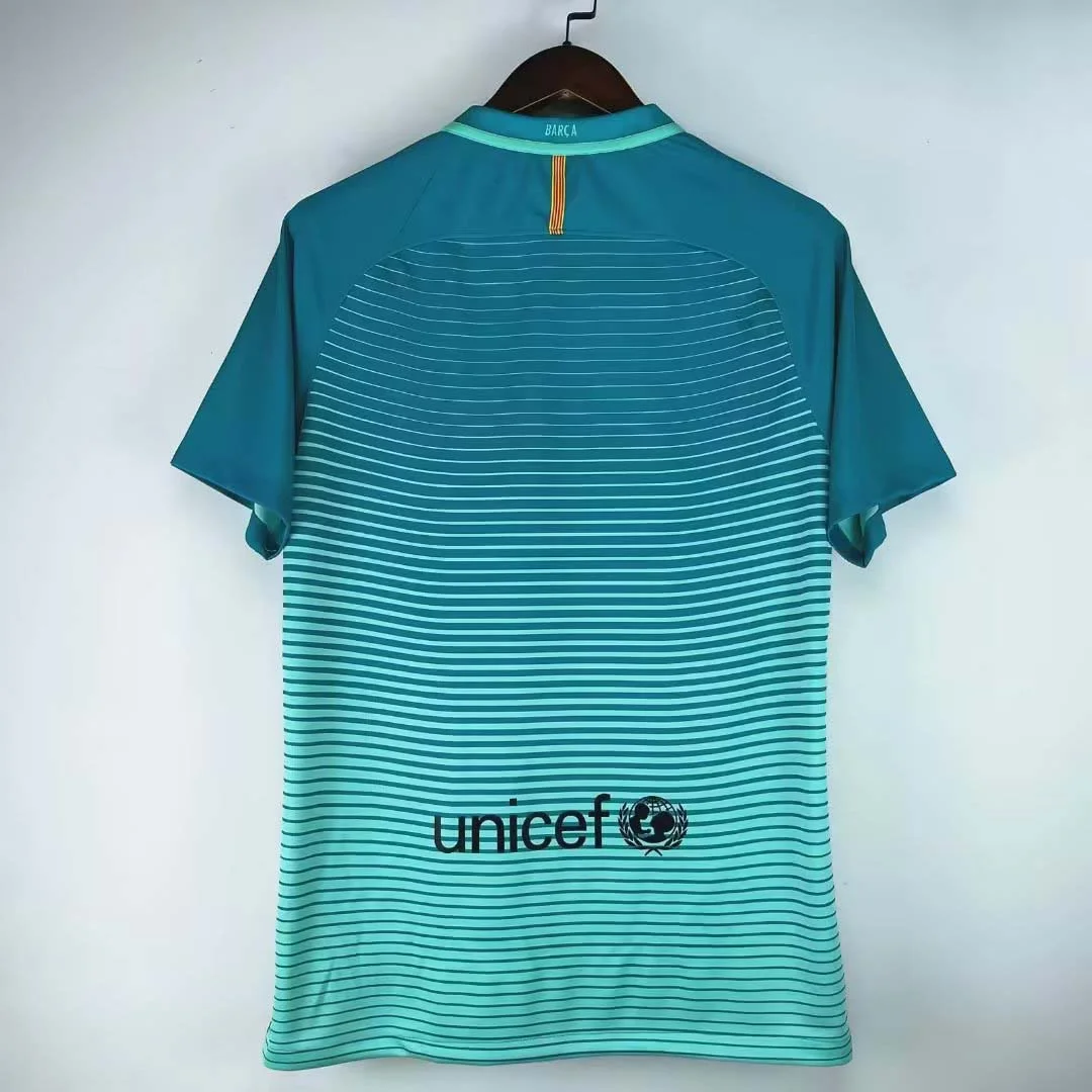 2016/2017 Retro Barcelona Third Away Football Shirt 1:1 Thai Quality - Image 2