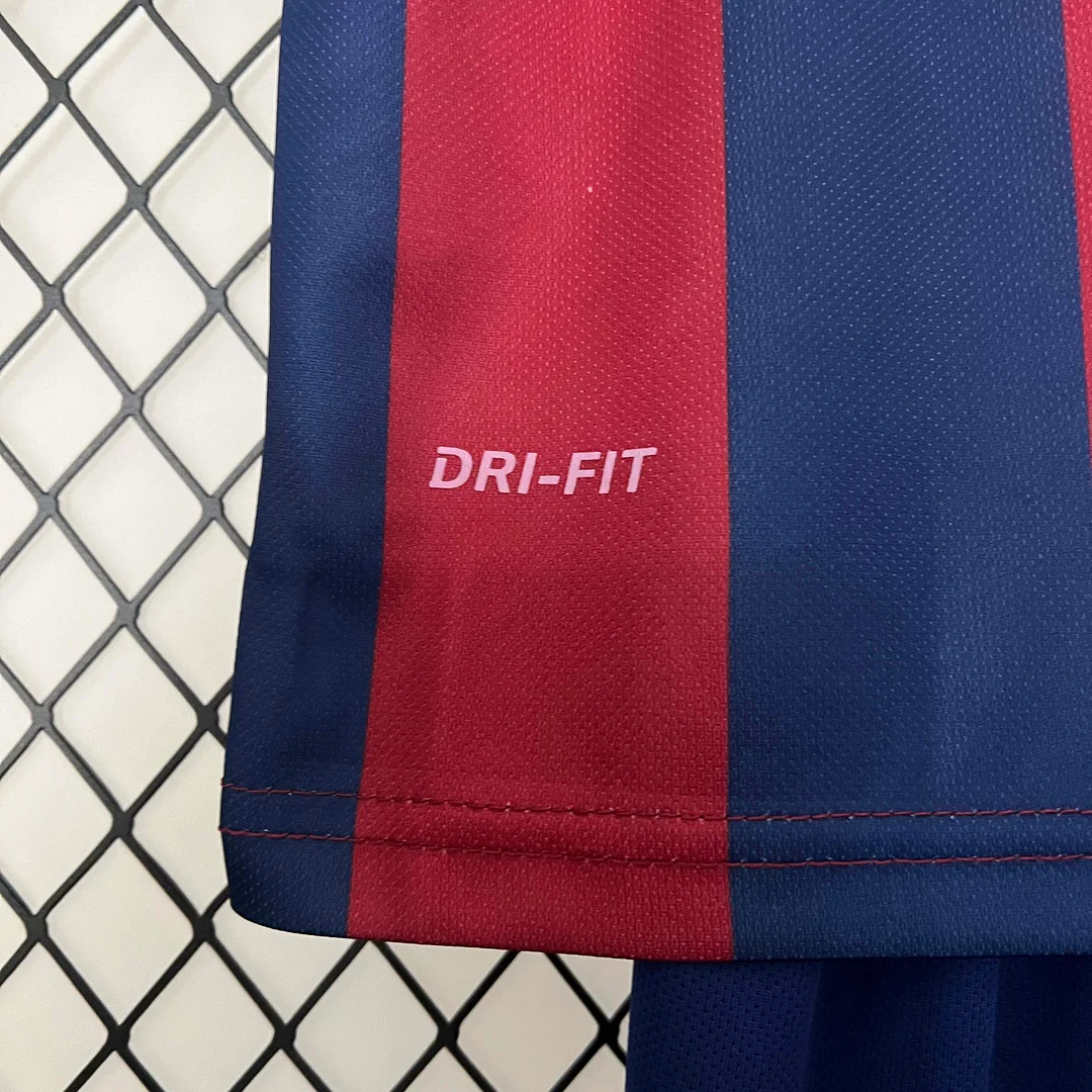 2014/2015 Retro Barcelona Home Football Shirt 1:1 Thai Quality Kids Size - Image 8