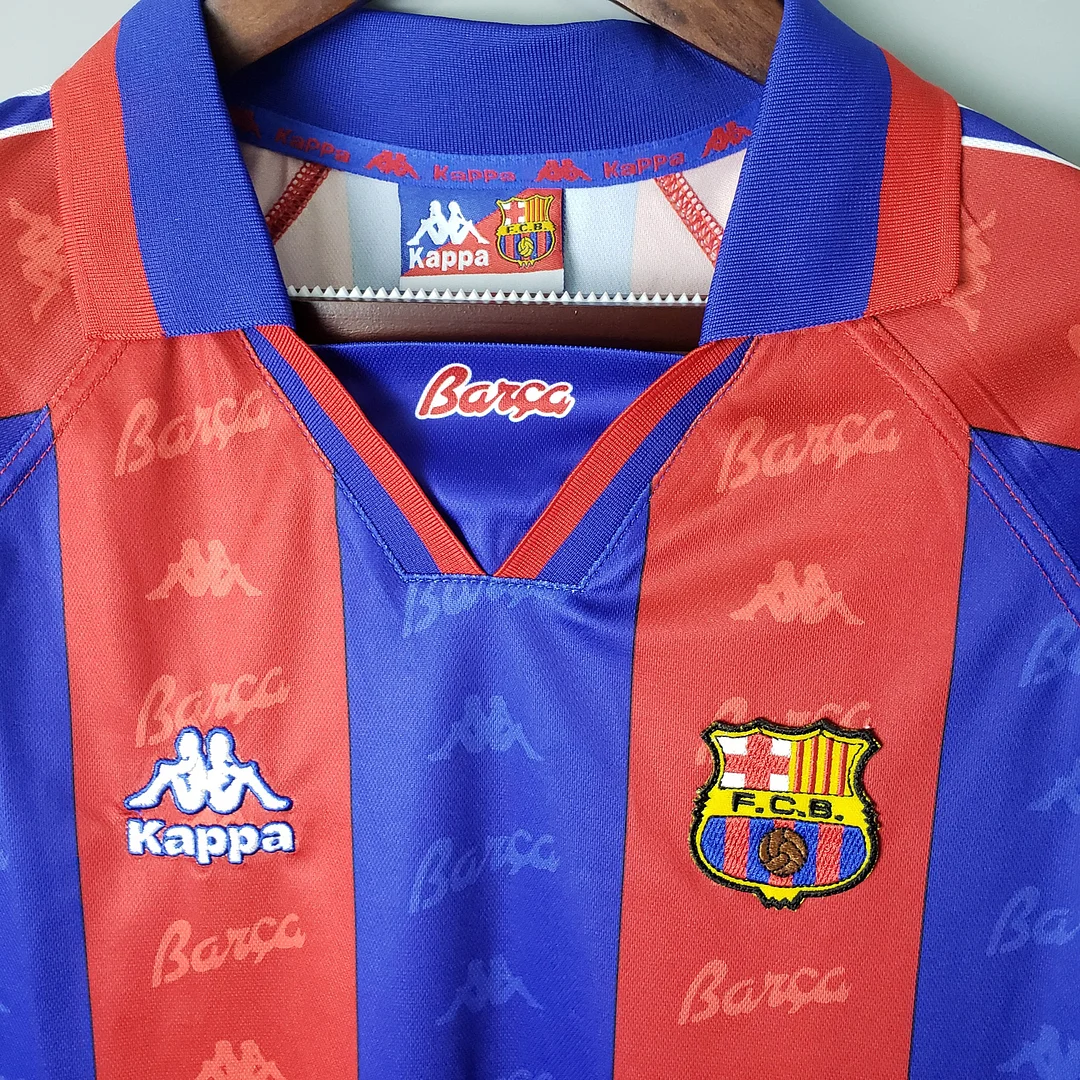 Retro Barcelona Football Shirt Home 1996/1997 1:1 Thai Quality - Image 3