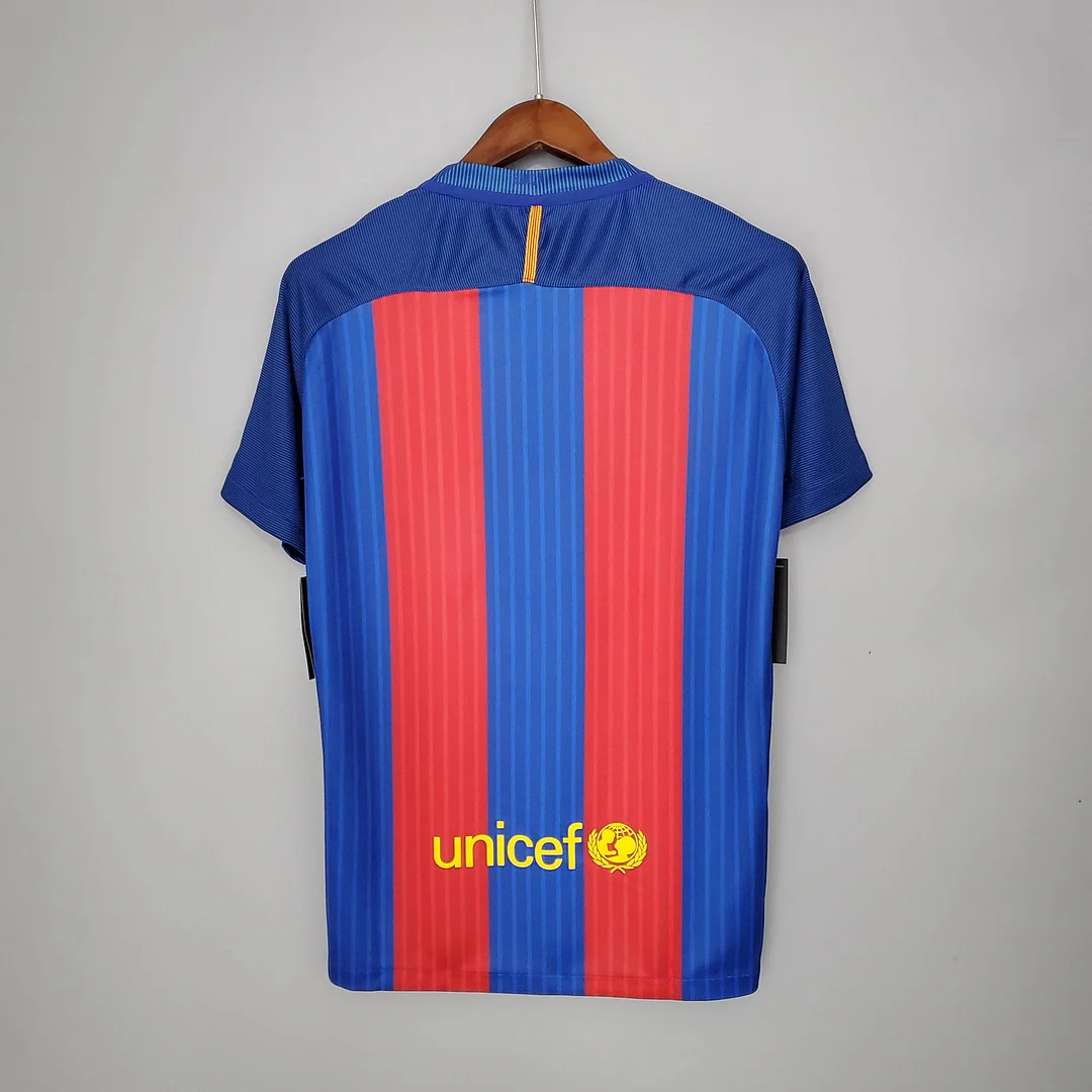 2016/2017 Retro Barcelona Football Shirt Home 1:1 Thai Quality - Image 2