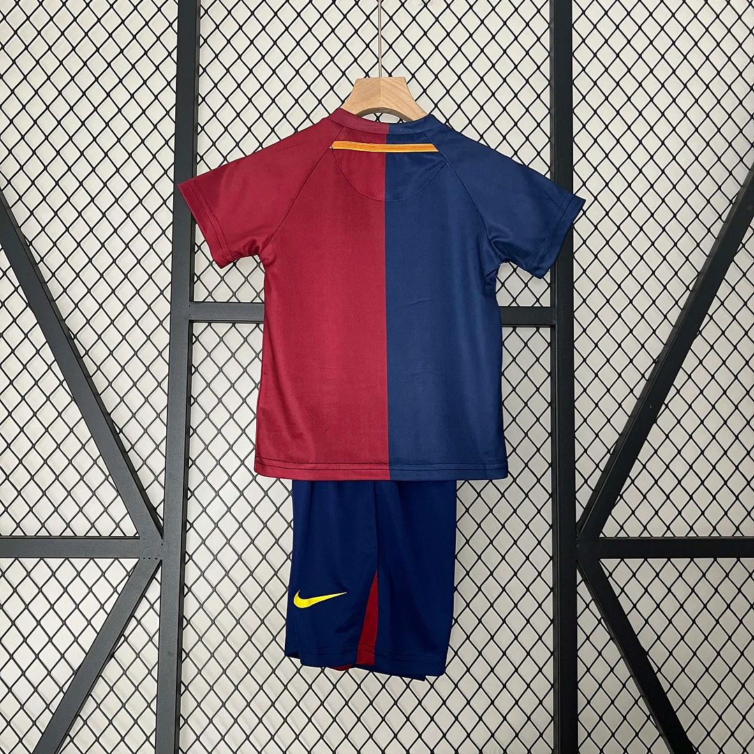 2008/2009 Retro Barcelona Home Football Shirt 1:1 Thai Quality Kids Size - Image 2
