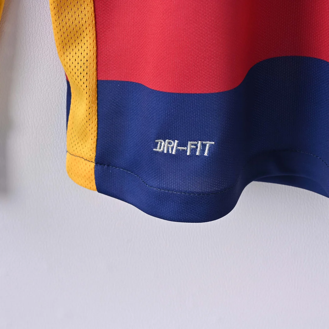 2015/2016 Retro Long Sleeve Barcelona Home Football Shirt 1:1 Thai Quality - Image 8