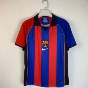 2001/2002 Retro Barcelona Home Football Shirt 1:1 Thai Quality