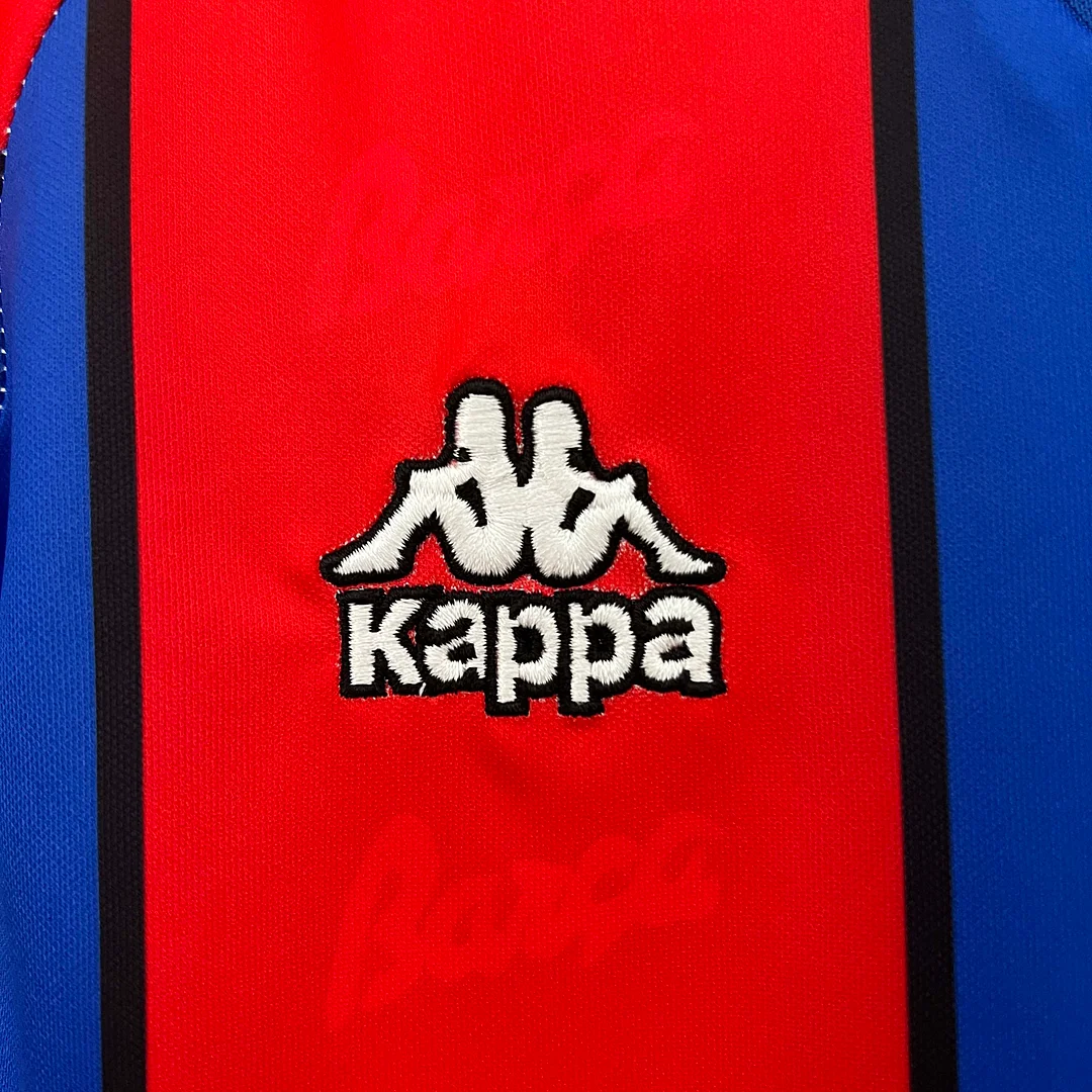 1996/1997 Retro Barcelona Home Football Shirt 1:1 Thai Quality Kids Size - Image 3