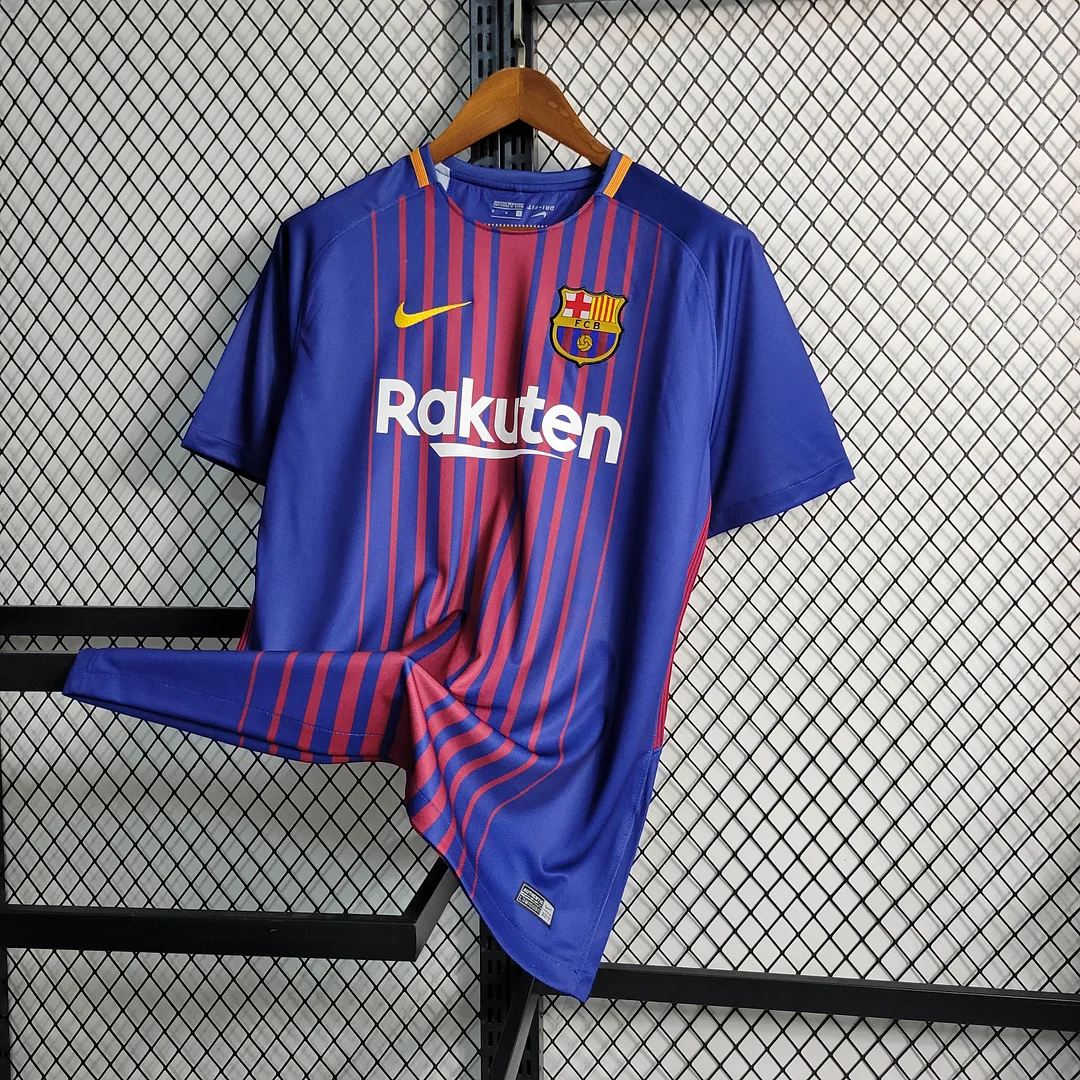 2017/2018 Retro Barcelona Home Football Shirt 1:1 Thai Quality - Image 3