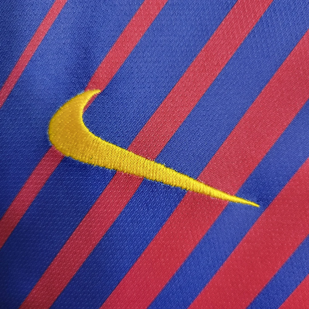 2017/2018 Retro Barcelona Home Football Shirt 1:1 Thai Quality - Image 5