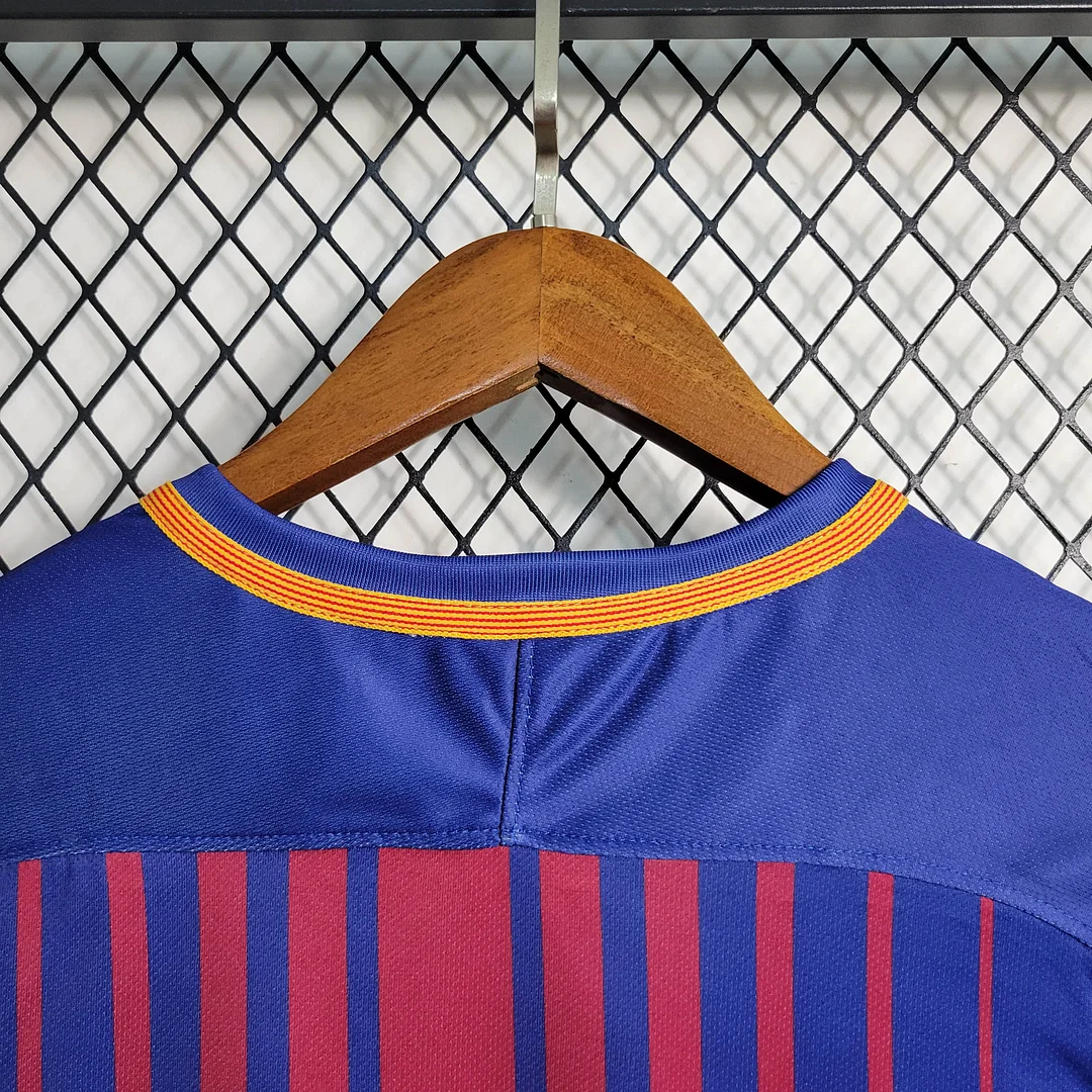 2017/2018 Retro Barcelona Home Football Shirt 1:1 Thai Quality - Image 8