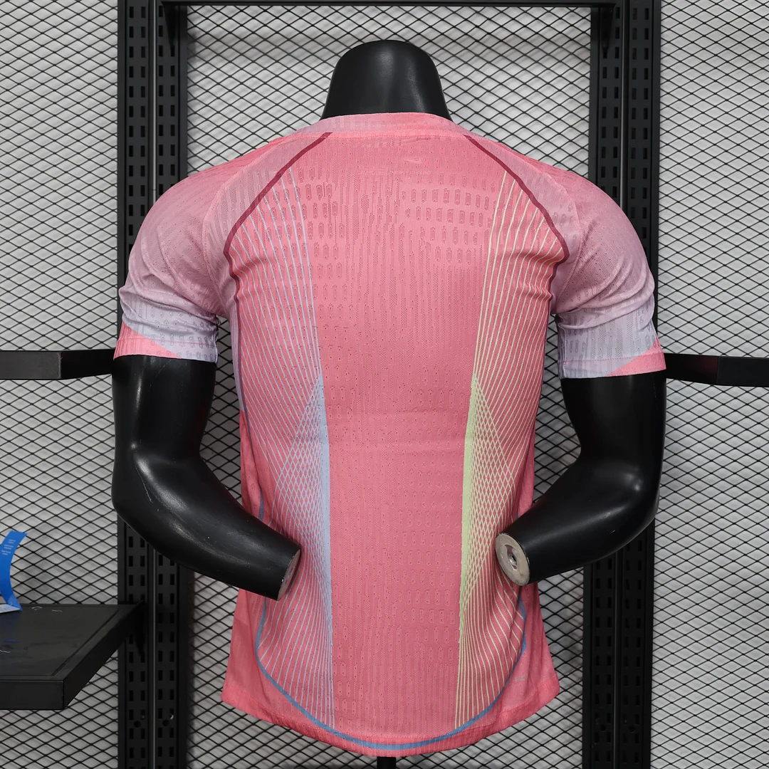 2025/2026 Player Version Barcelona Concept Pink Football Shirt 1:1 Thai Quality - Image 2