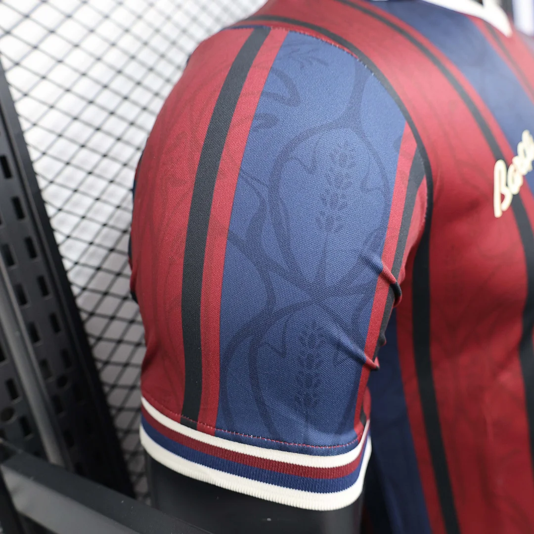 2025/2026 Player Version Barcelona 125th Anniversary Edition Red and blue Football Shirt 1:1 Thai Quality - Image 3