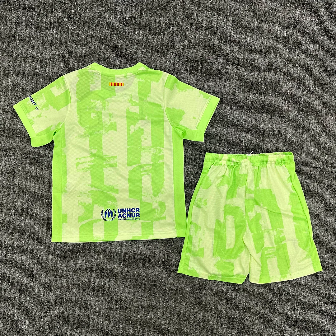 2024/2025 Barcelona Third Away Travis Scott Joint Edition Football Shirt 1:1 Thai Quality Kids Size - Image 2