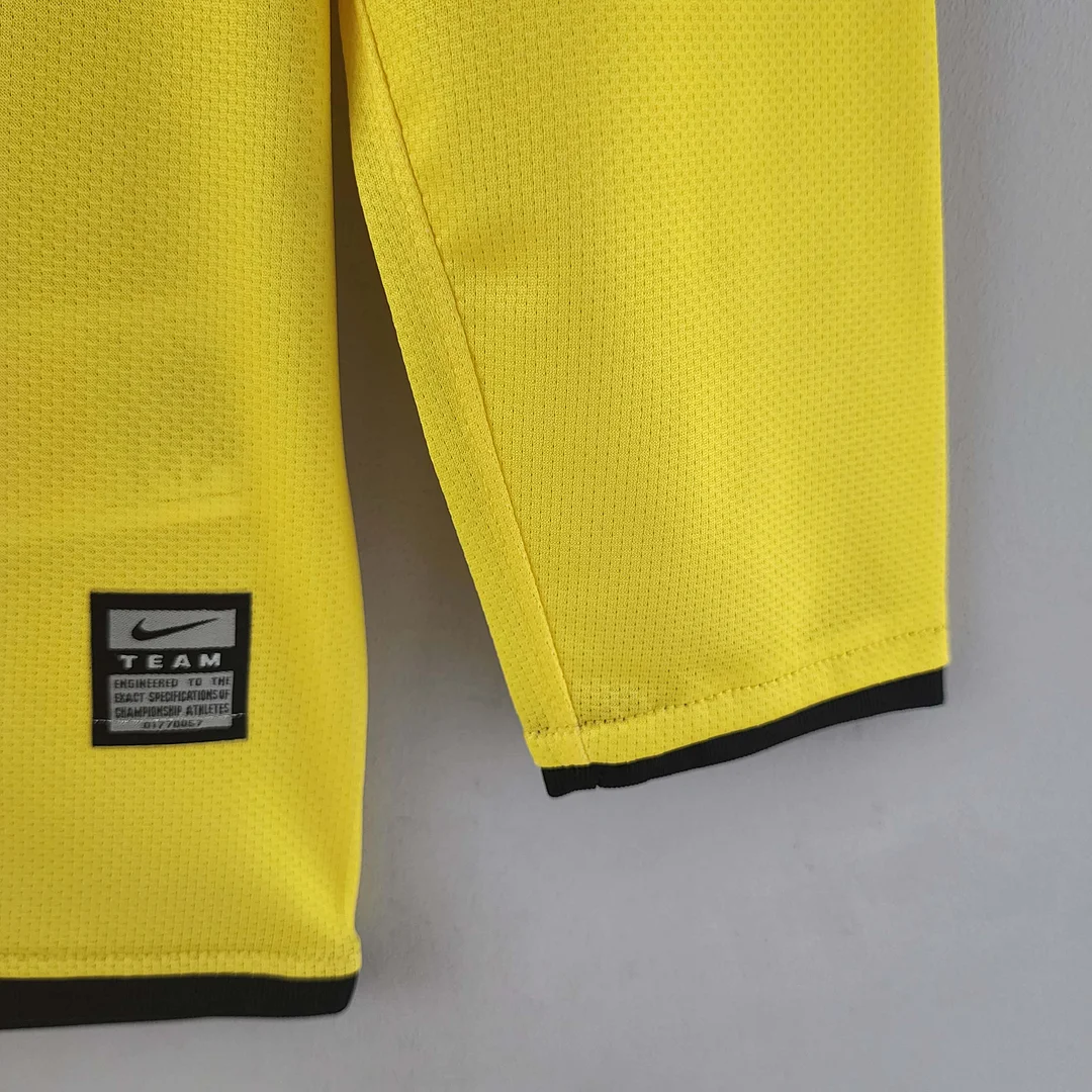 2008/2009 Retro Long Sleeve Barcelona Away Football Shirt 1:1 Thai Quality - Image 8