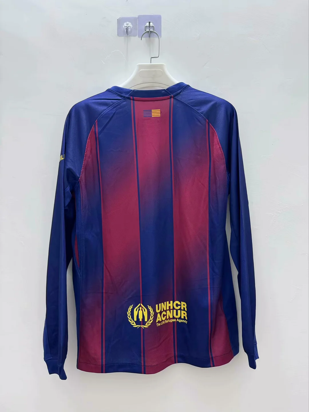 2025/2026 Long Sleeve Barcelona Home Football Shirt 1:1 Thai Quality - Image 2