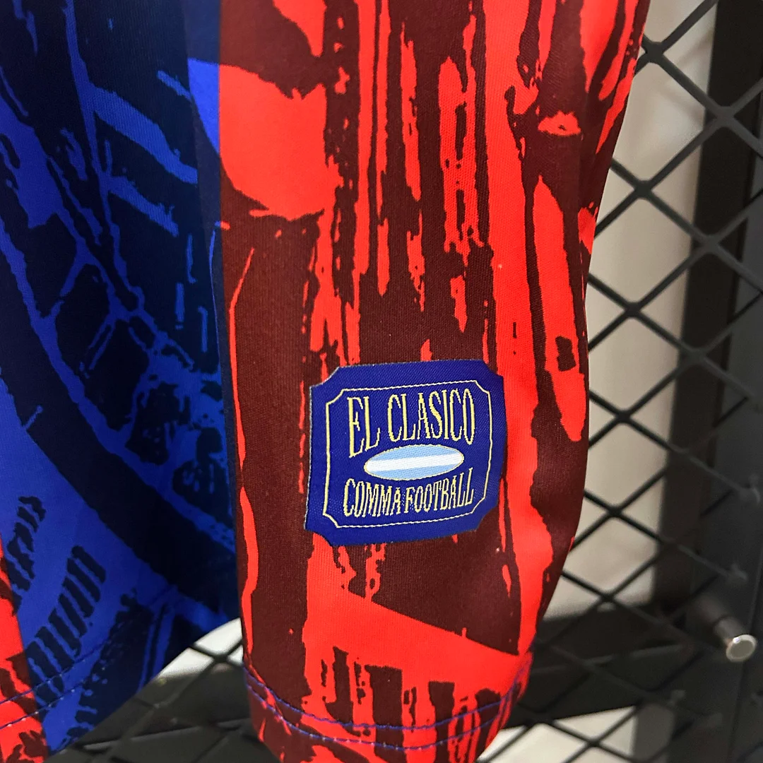 2025/2026 Barcelona Jointly Signed Red and blue Football Shirt 1:1 Thai Quality - Image 10