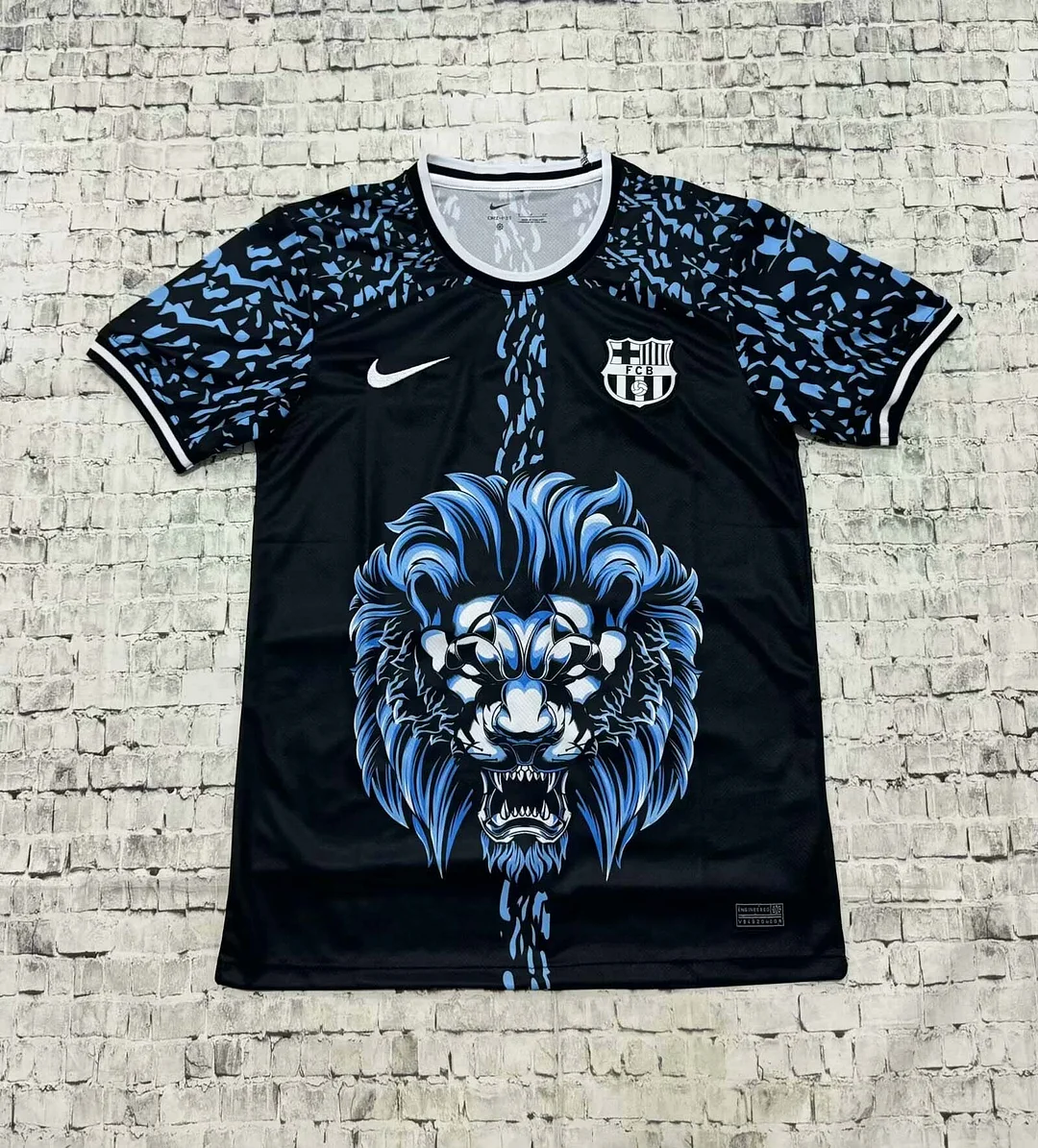 2024/2025 Barcelona Special Edition Black and Blue Football Shirt 1:1 Thai Quality
