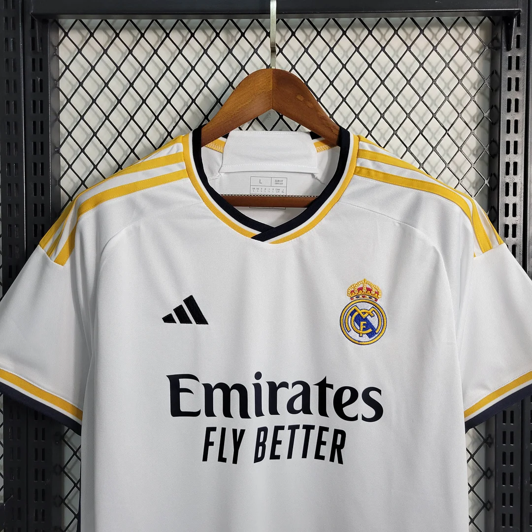 2023/2024 Real Madrid Home Football Shirt - Image 3