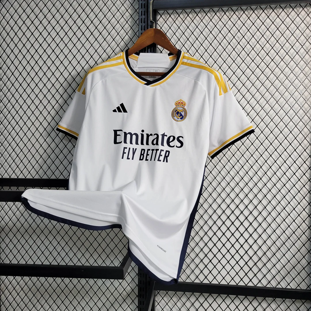 2023/2024 Real Madrid Home Football Shirt - Image 8