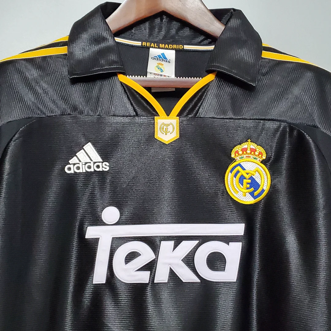 1998/2000 Retro Real Madrid Away - Image 3