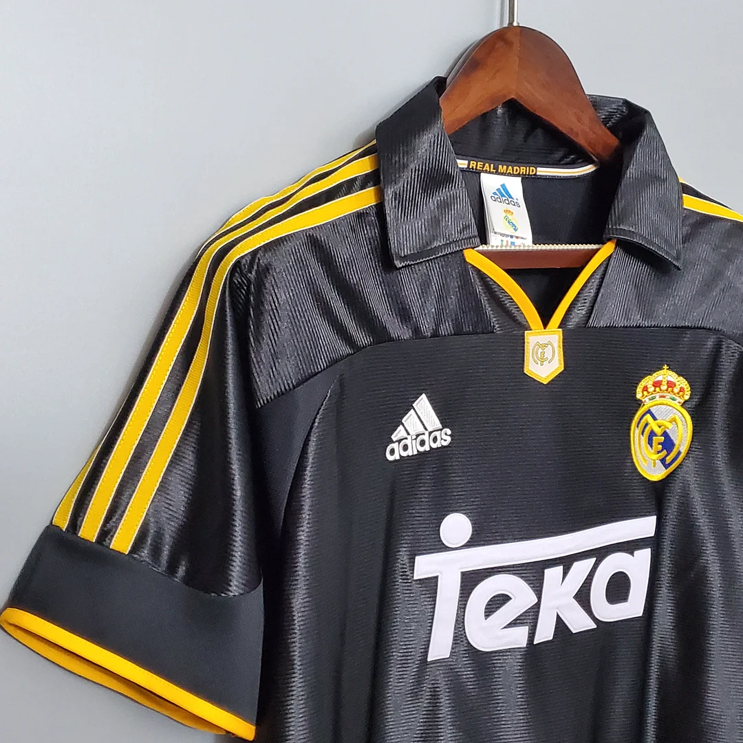 1998/2000 Retro Real Madrid Away - Image 6