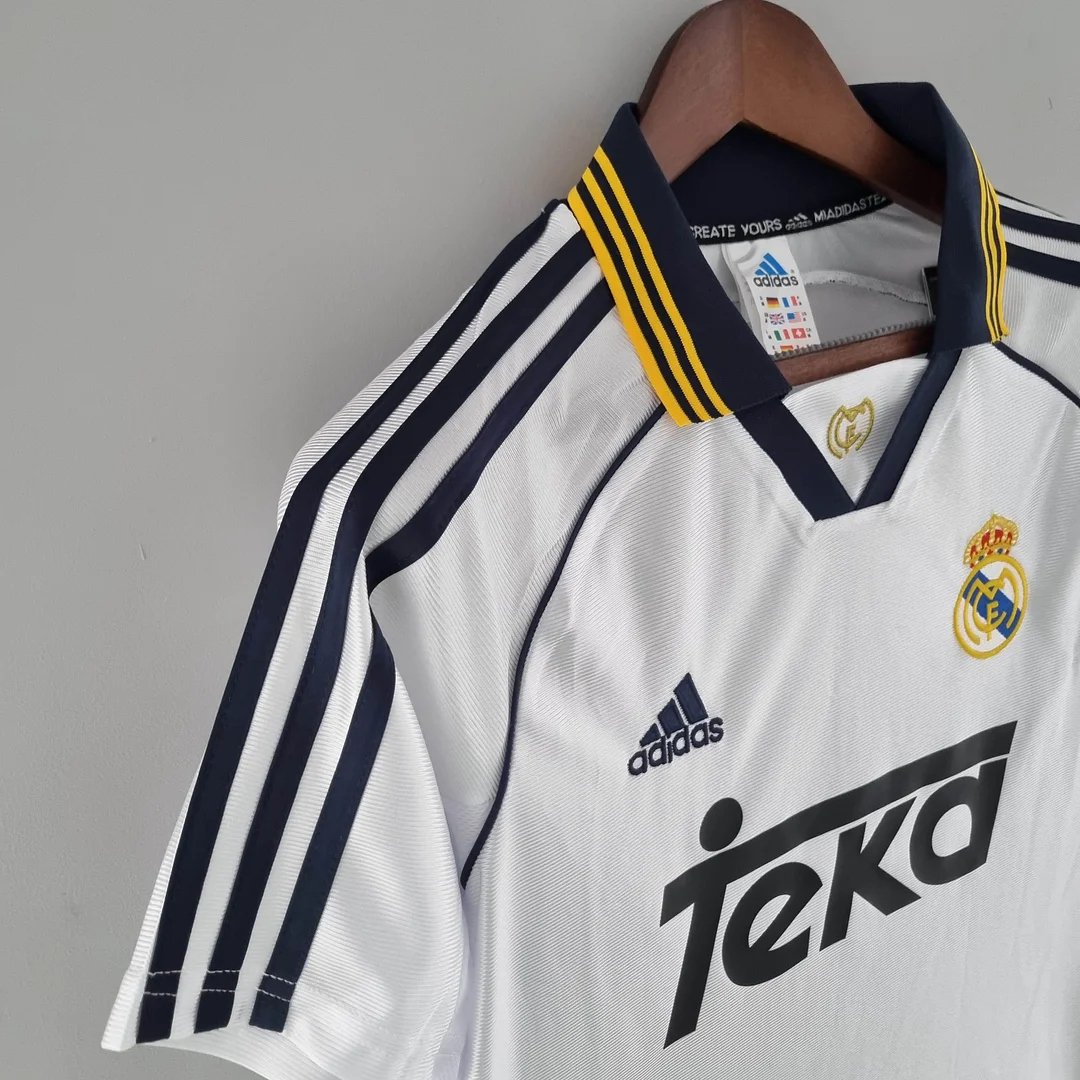 1998/2000 Retro Real Madrid Home - Image 8