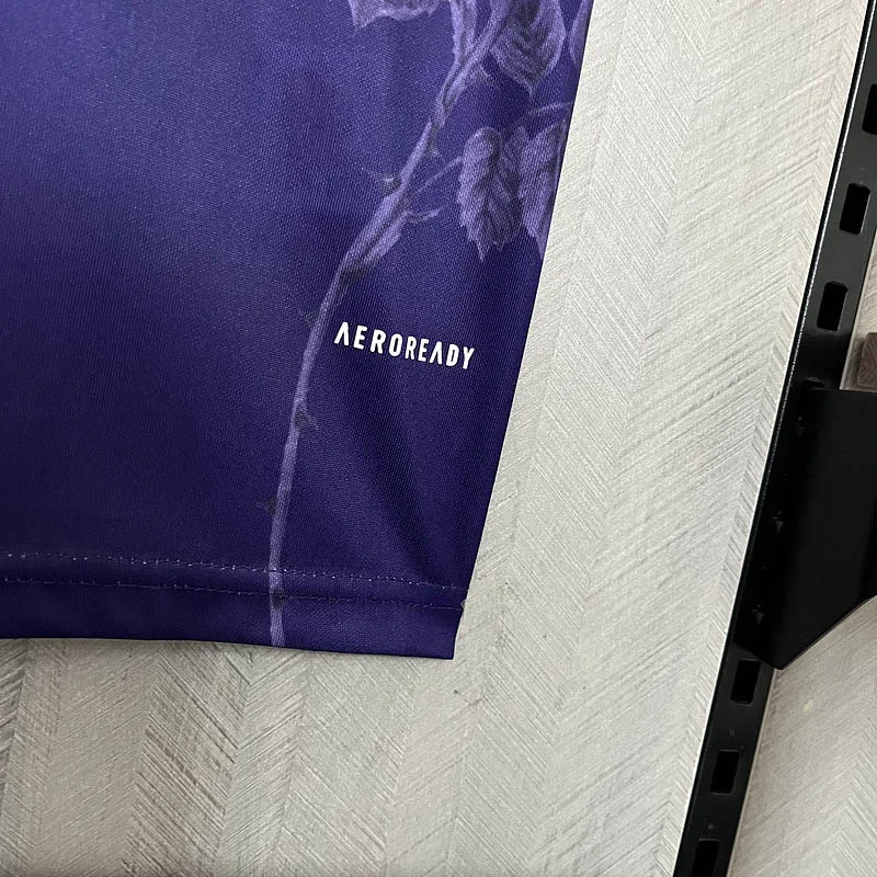 2024/2025 Real Madrid Y-3 Special Edition Purple Football Shirt 1:1 Thai Quality - Image 8
