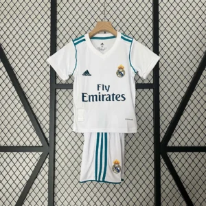 2017/2018 Retro Real Madrid Home Football Shirt 1:1 Thai Quality Kids Size