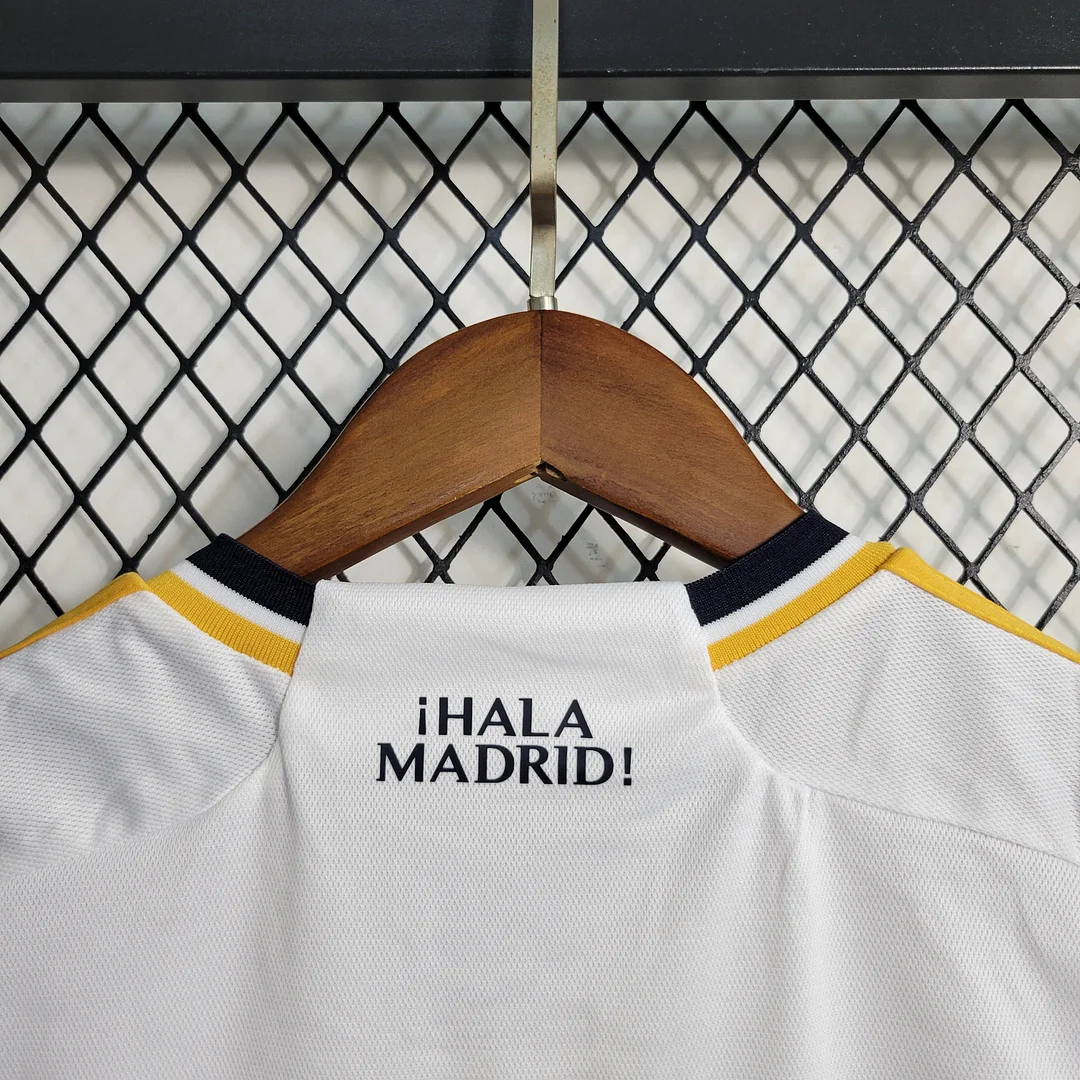 2023/2024 Real Madrid Home Football Shirt Kids Size - Image 9