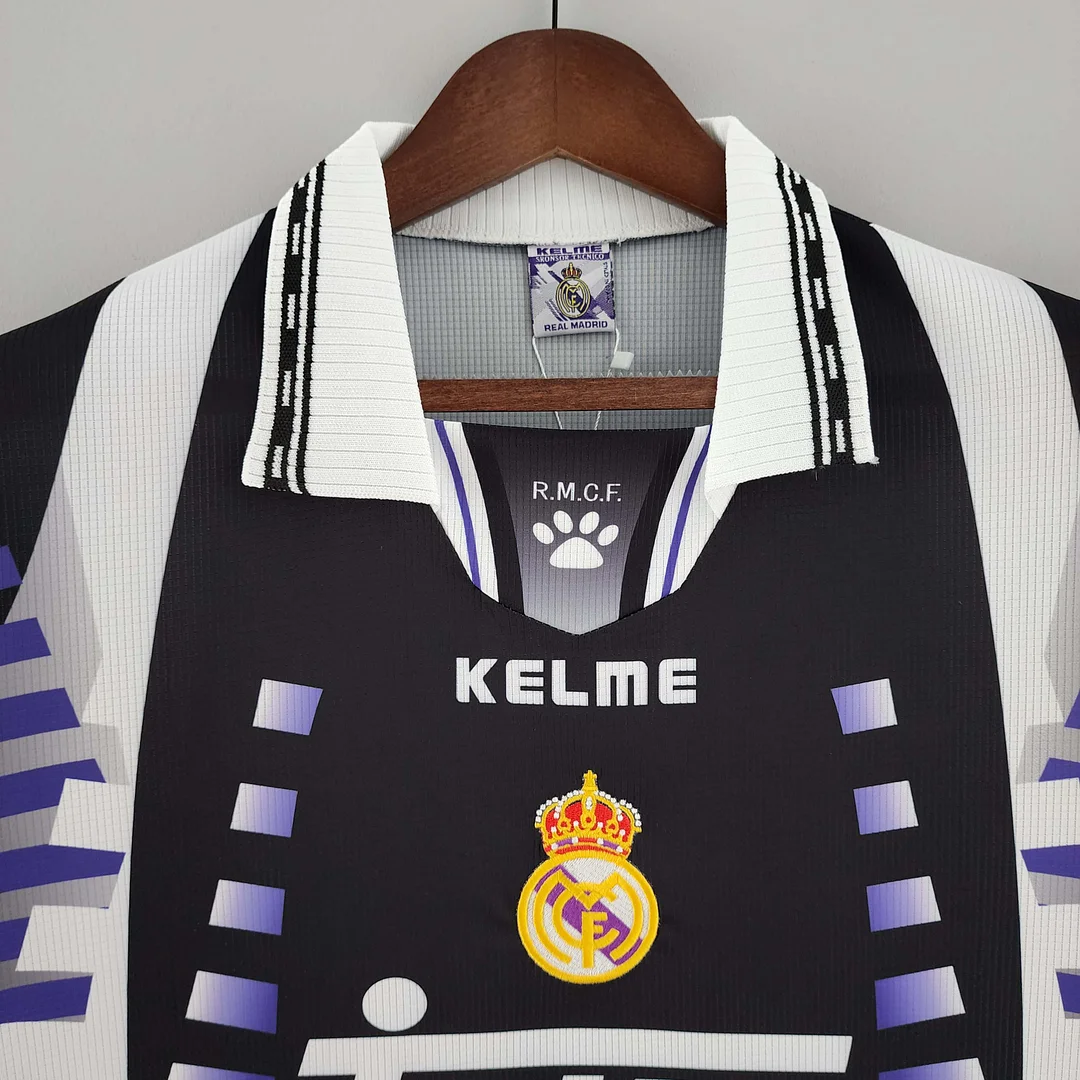 1997/1998 Retro Real Madrid Third Away Football Shirt 1:1 Thai Quality - Image 3