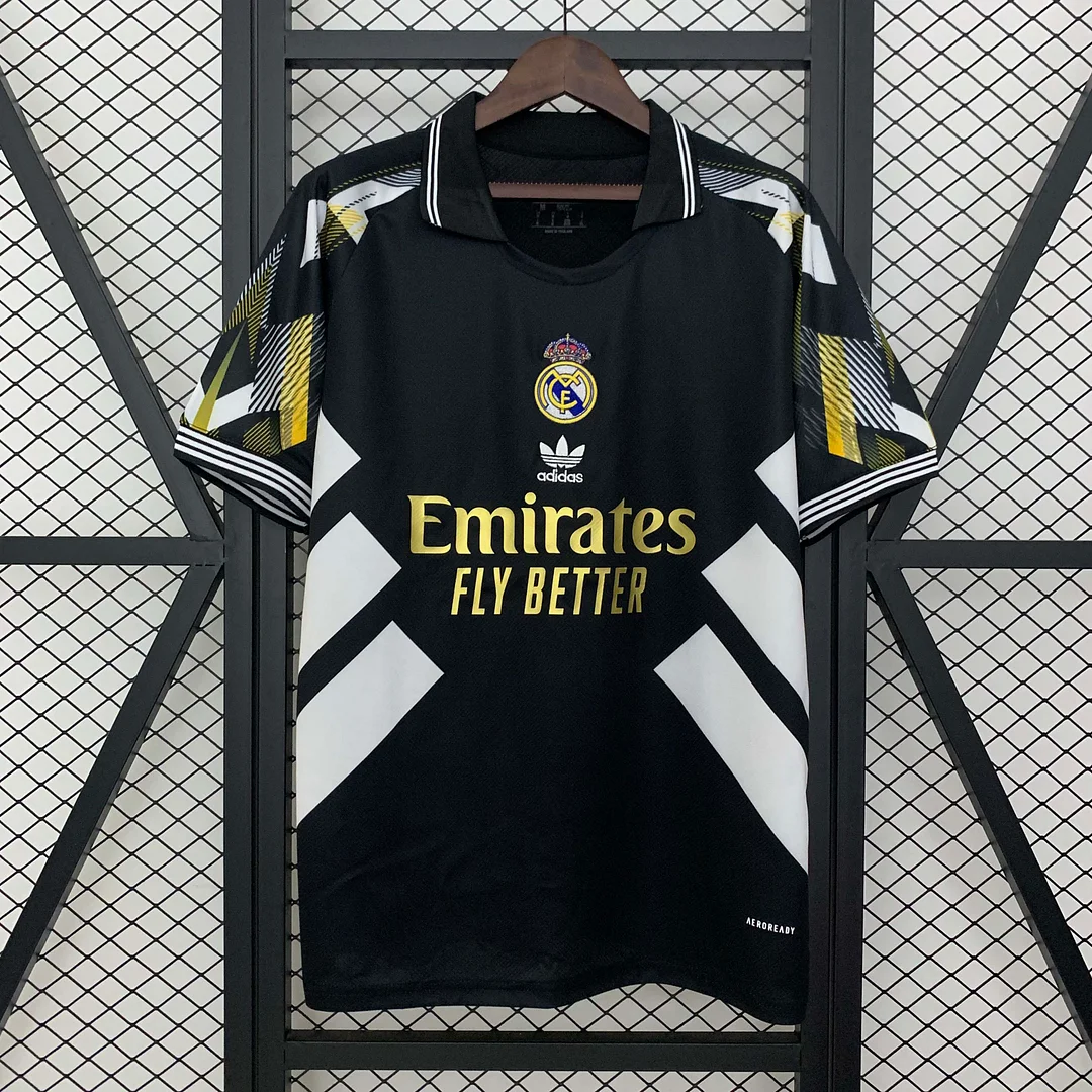 2025/2026 Real Madrid Special Edition Black Football Shirt1:1 Thai Quality