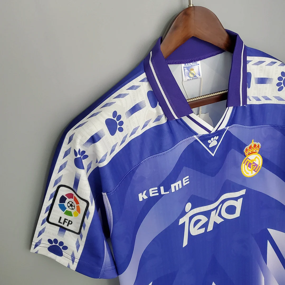 1996/1997 Retro Real Madrid Away Soccer Jersey 1:1 Thai Quality - Image 7