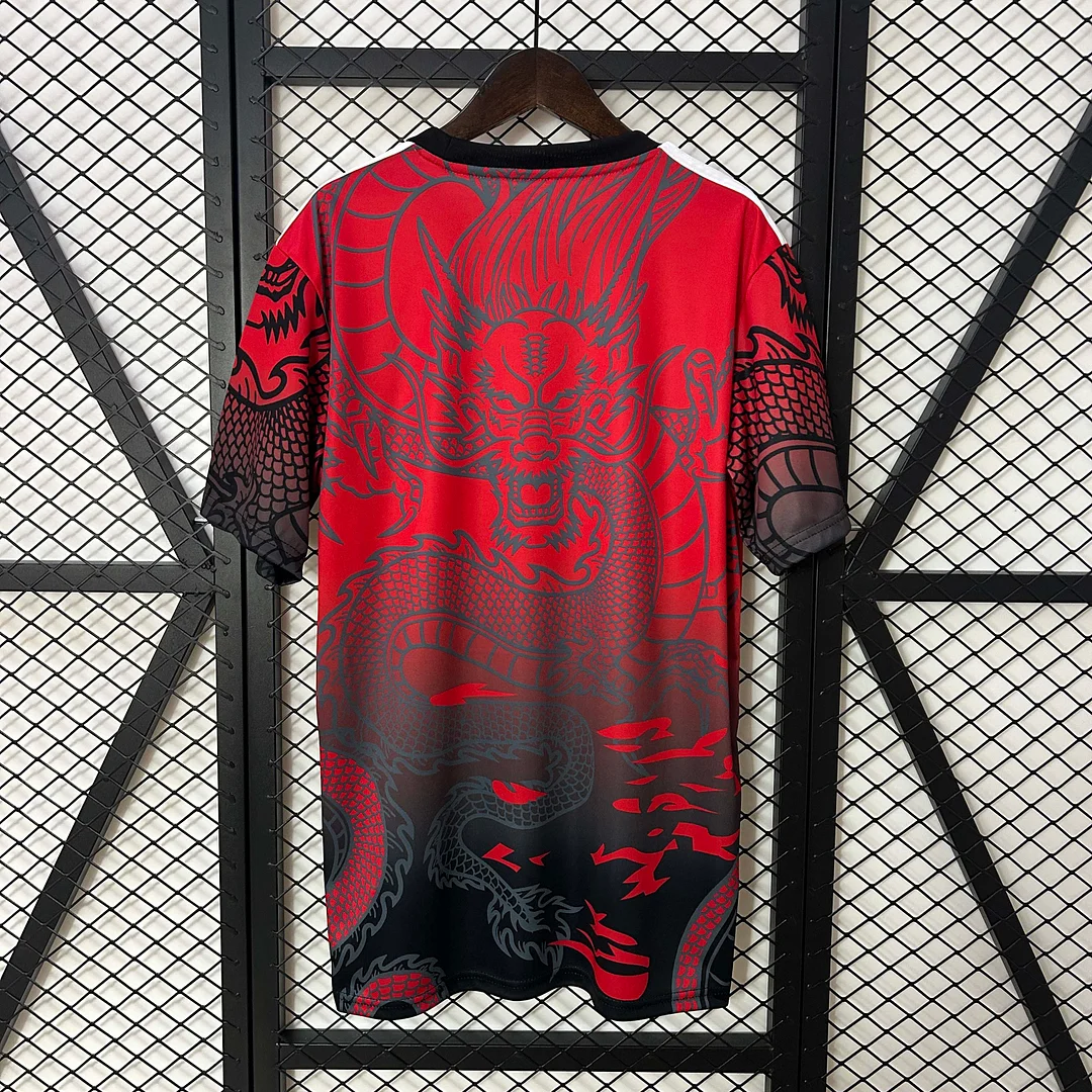 2024/2025 Real Madrid Special Edition Red and black Football Shirt1:1 Thai Quality - Image 2