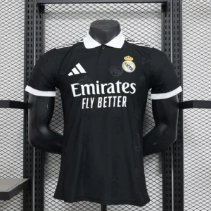 2024/2025 Player Version Real Madrid Special Edition Black Football Shirt 1:1 Thai Quality