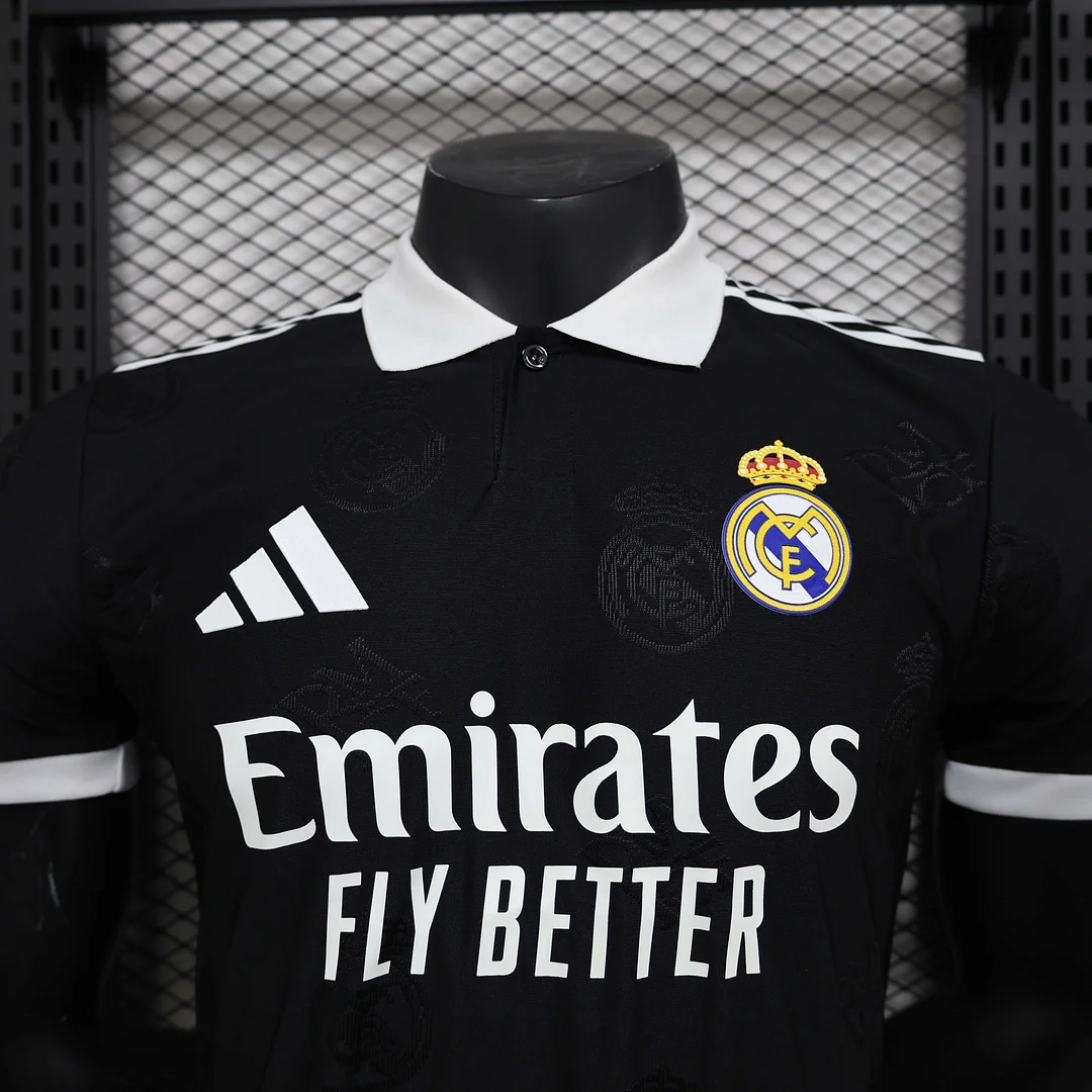 2024/2025 Player Version Real Madrid Special Edition Black Football Shirt 1:1 Thai Quality - Image 5