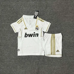 2011/2012 Retro Real Madrid Home Football Shirt 1:1 Thai Quality Kids Size