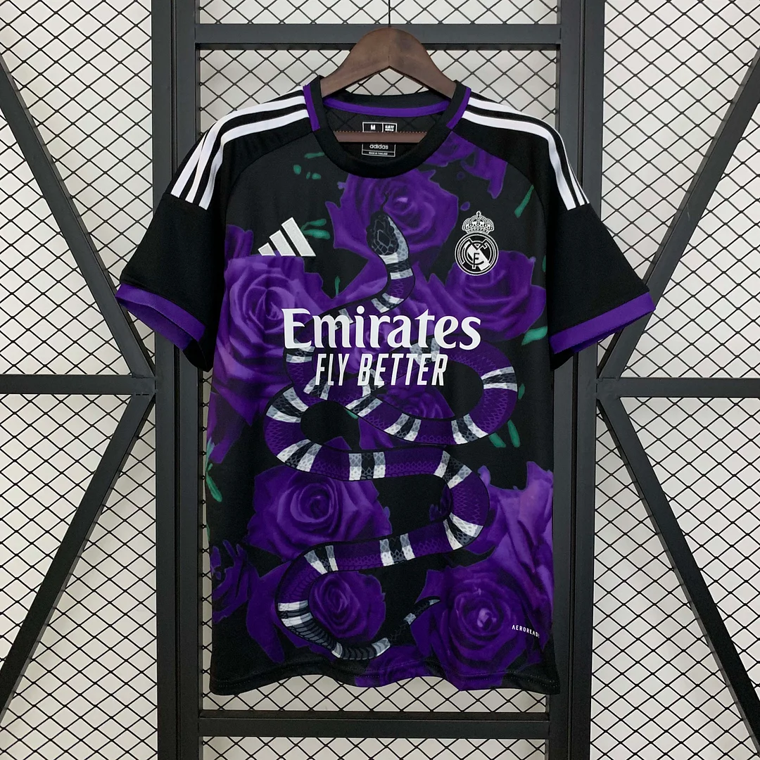2025/2026 Real Madrid Purple Rose Special Edition Football Shirt1:1 Thai Quality