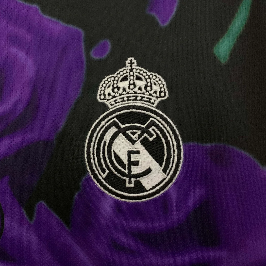 2025/2026 Real Madrid Purple Rose Special Edition Football Shirt1:1 Thai Quality - Image 6