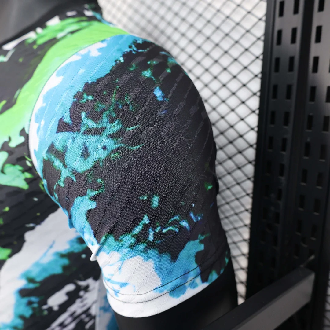 2025/2026 Player Version Real Madrid Special Edition Black And Green Football Shirt 1:1 Thai Quality - Image 6