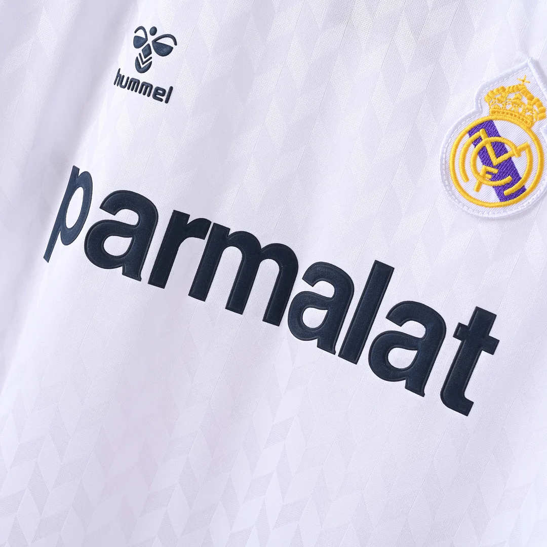 1986/1987 Retro Real Madrid Home Football Shirt 1:1 Thai Quality - Image 6