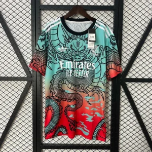 2024/2025 Real Madrid Special Edition Light blue and Red Football Shirt 1:1 Thai Quality