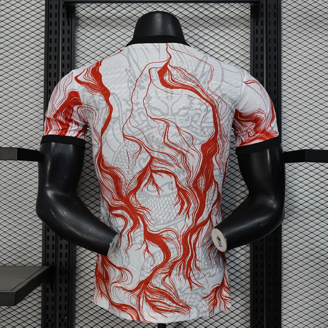 2025/2026 Player Version Real Madrid Special Edition Red Football Shirt 1:1 Thai Quality - Image 2