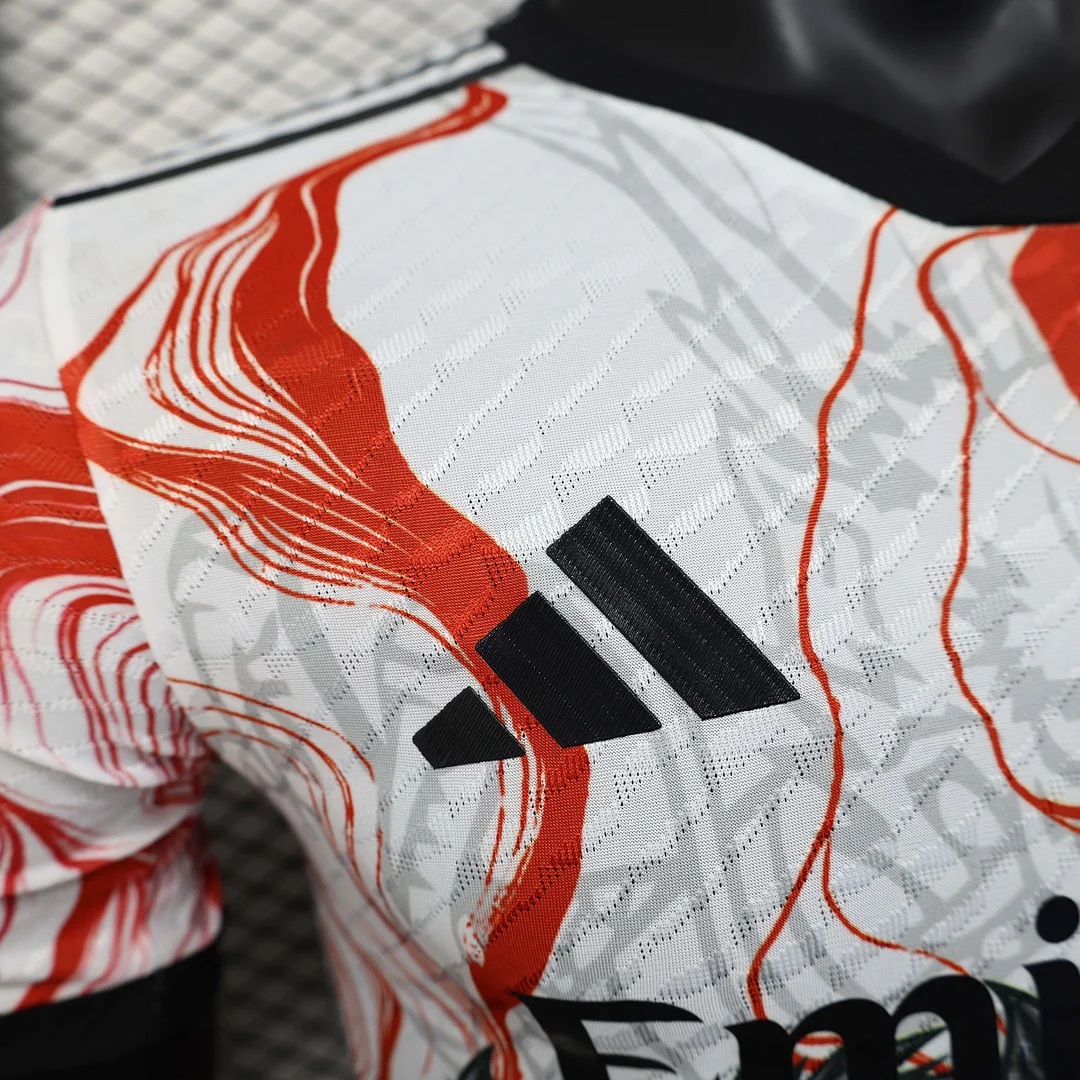 2025/2026 Player Version Real Madrid Special Edition Red Football Shirt 1:1 Thai Quality - Image 4