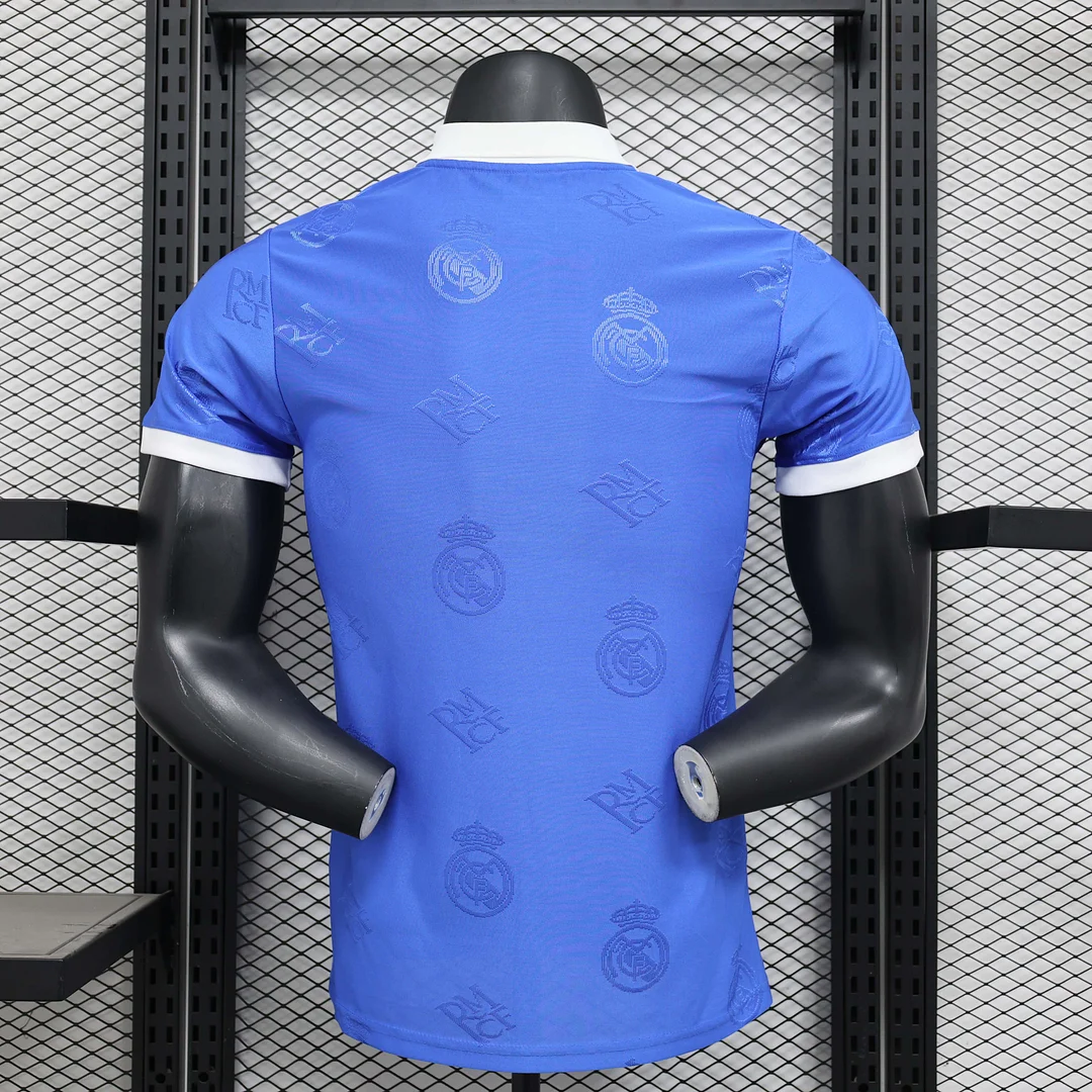 2024/2025 Player Version Real Madrid Special Edition Blue Football Shirt 1:1 Thai Quality - Image 2