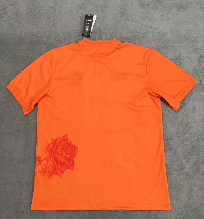 2024/2025 Real Madrid Y-3 Special Edition Orange Football Shirt 1:1 Thai Quality - Image 2