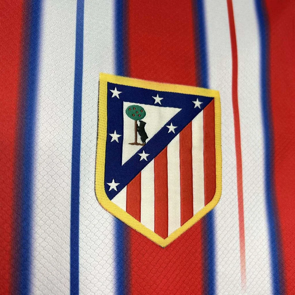 2024/2025 Atletico Madrid Home Football Shirt 1:1 Thai Quality - Image 7