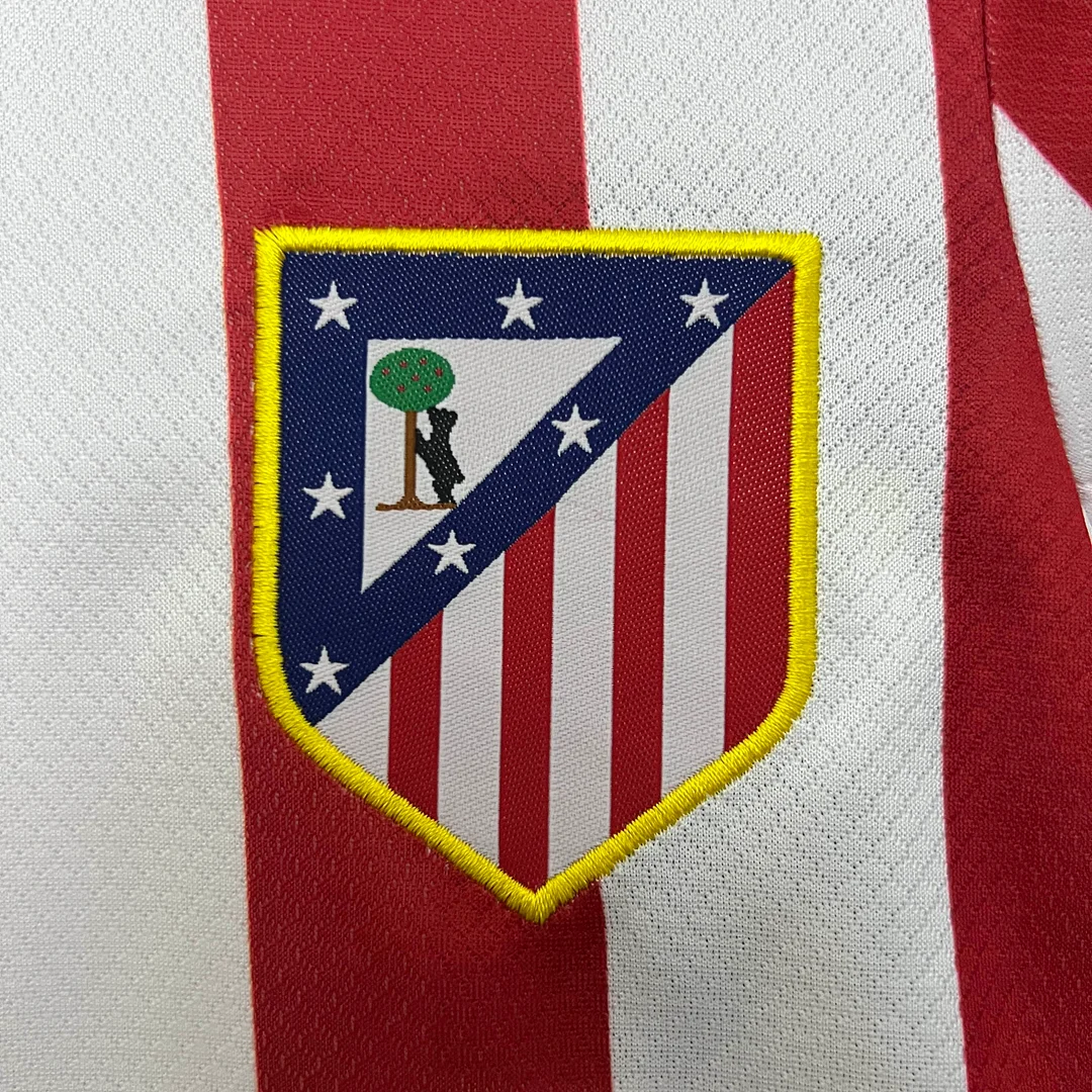 2025/2026 Atletico Madrid Home Soccer Jersey 1:1 Thai Quality Kids Size - Image 6