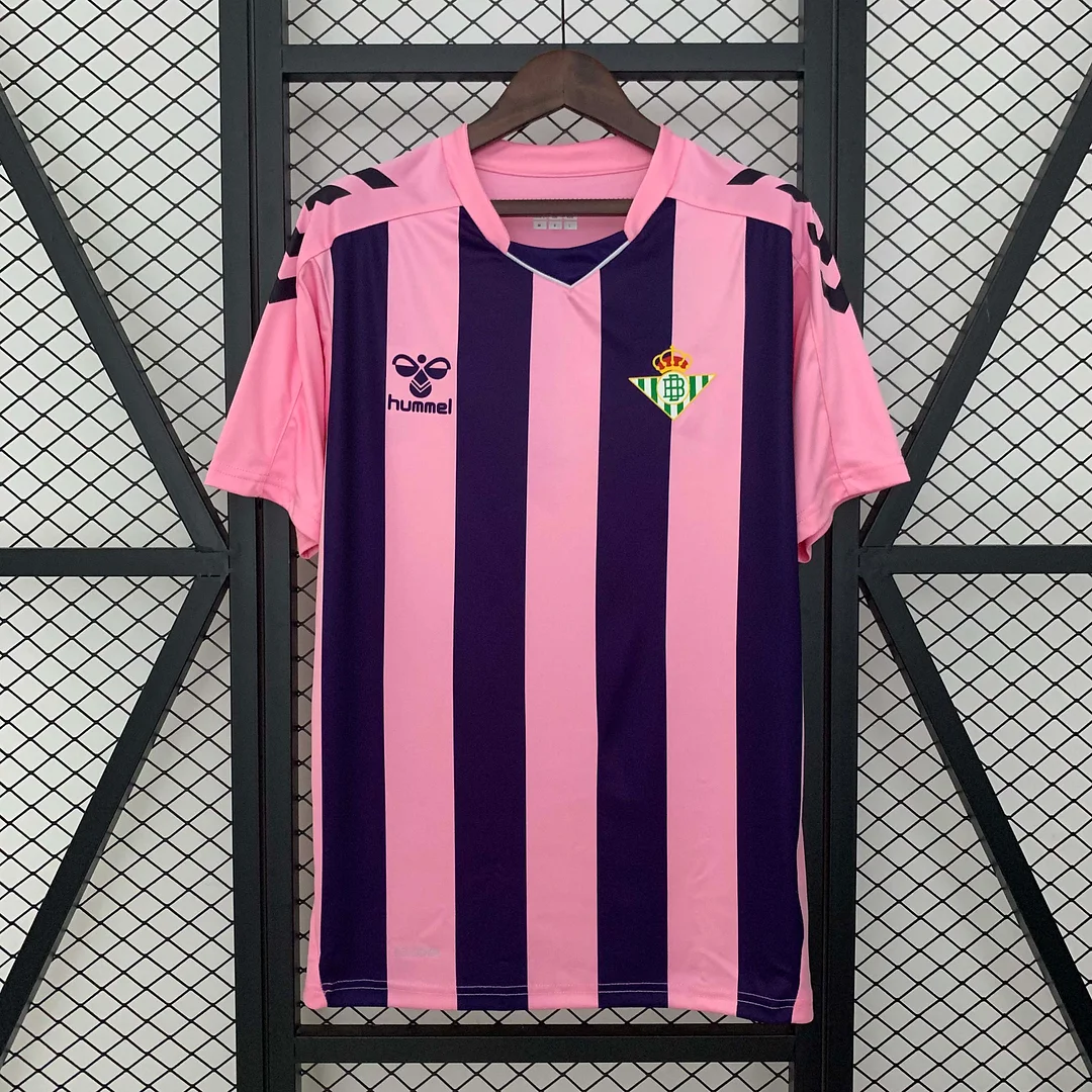 2025/2026 Real Betis Commemorative Edition Pink Football Shirt 1:1 Thai Quality
