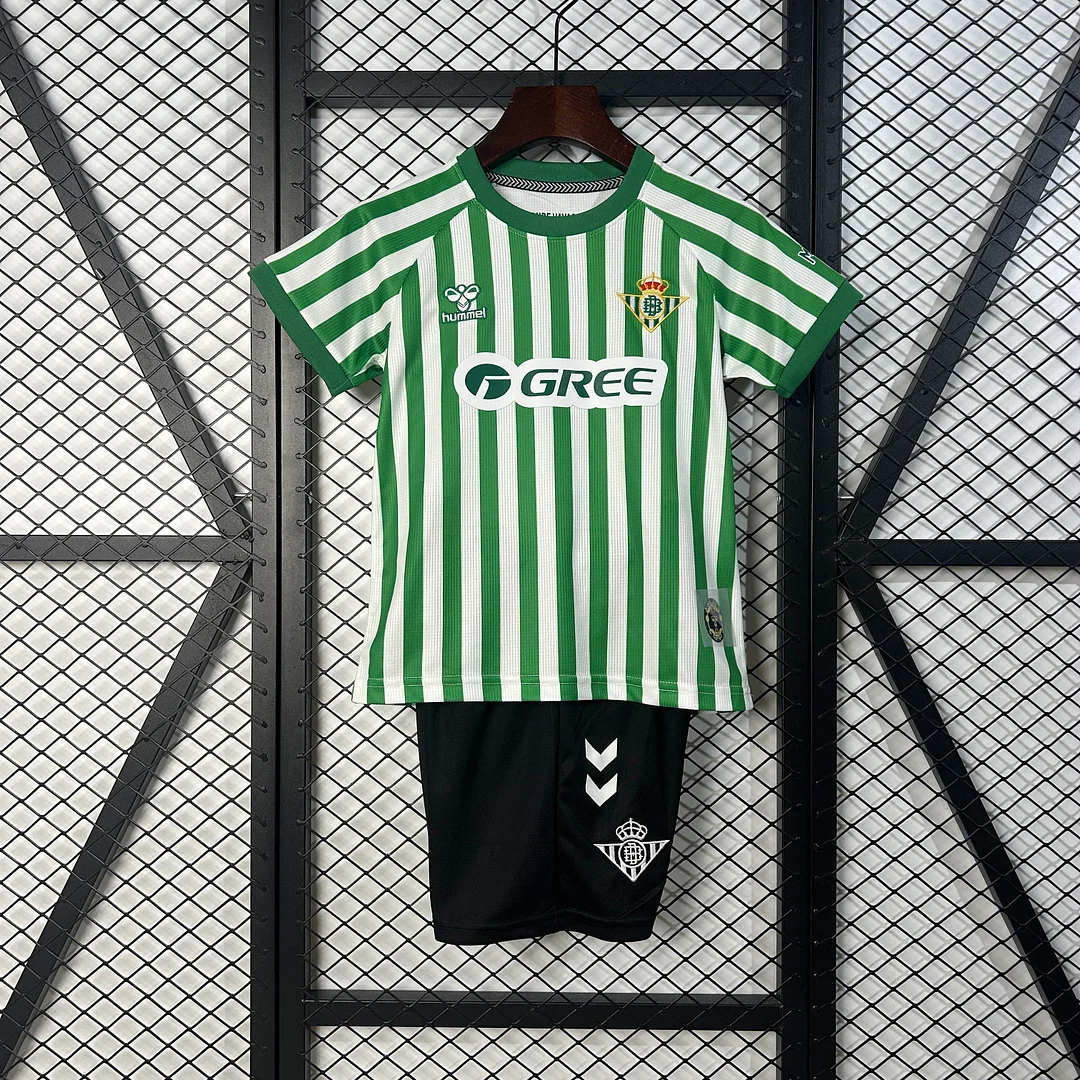 2024/2025 Real Betis UEFA Conference League Final Version Football Shirt 1:1 Thai Quality Kids Size