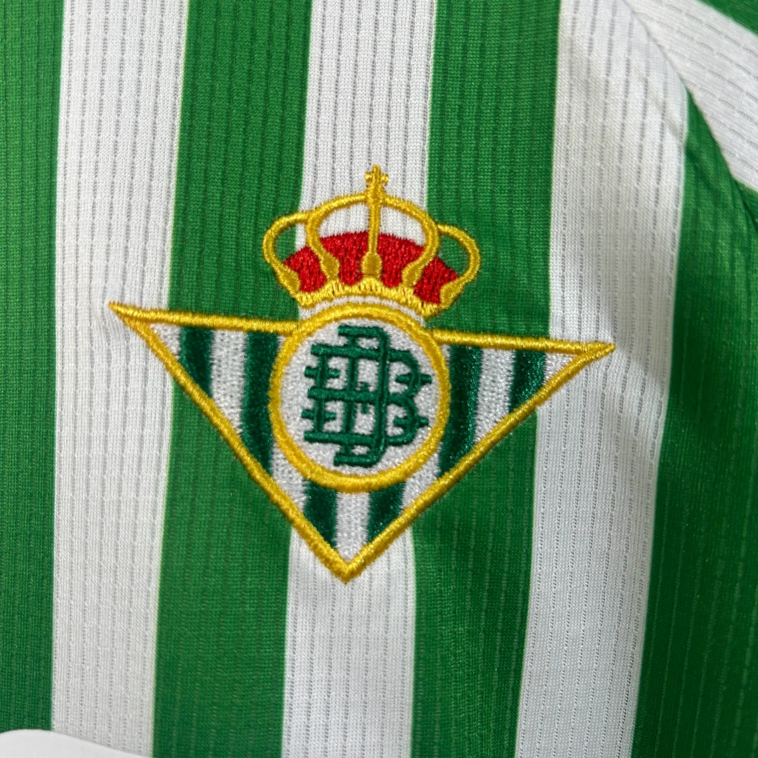 2024/2025 Real Betis UEFA Conference League Final Version Football Shirt 1:1 Thai Quality Kids Size - Image 6